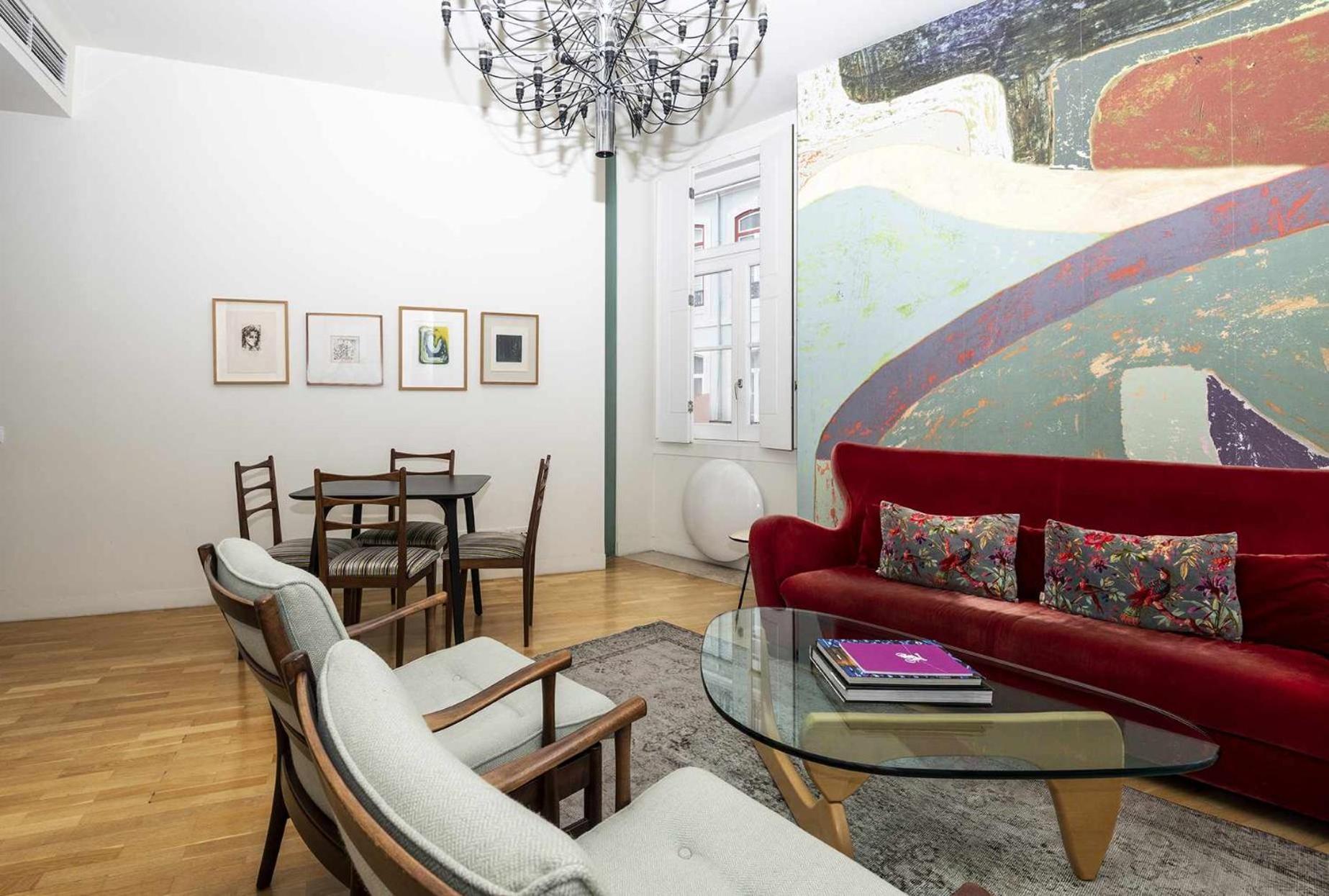 Italian Design Apartment In Principe Real Lisbona Esterno foto
